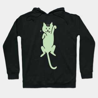 Halloween Costume Cat Frankenstein Hoodie